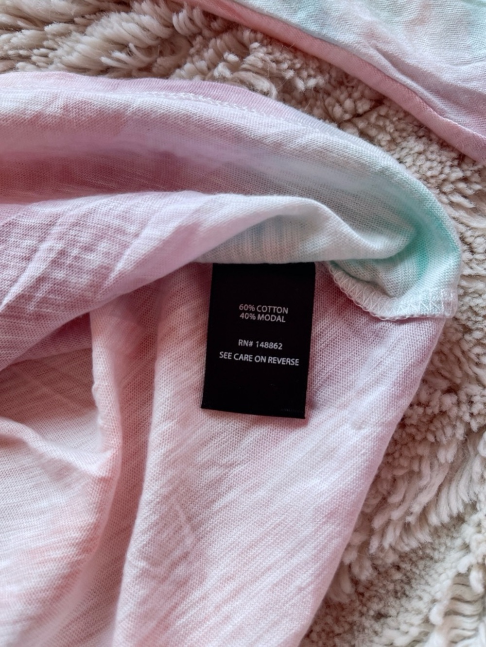 Torrid Tie Dye Babydoll Cold Shouldet Top 💕 - Picture 7 of 11